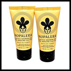 2 x Nopalera Cactus Shower Gel Prickly Pear Oil 1oz. 28 g. Travel Size